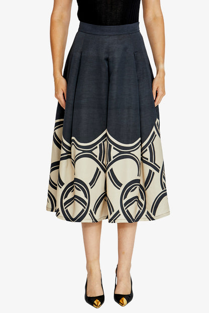 Womens Maisie Printed Skirt Multicolor P615600