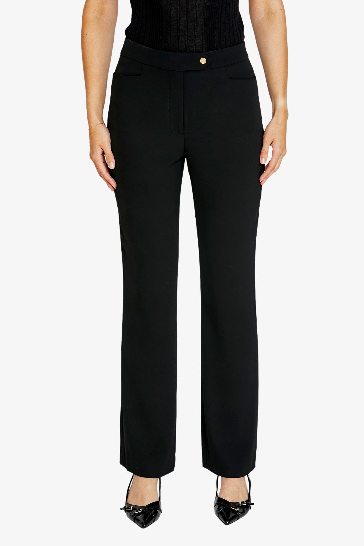 Womens Manhattan Trouser Black P615703