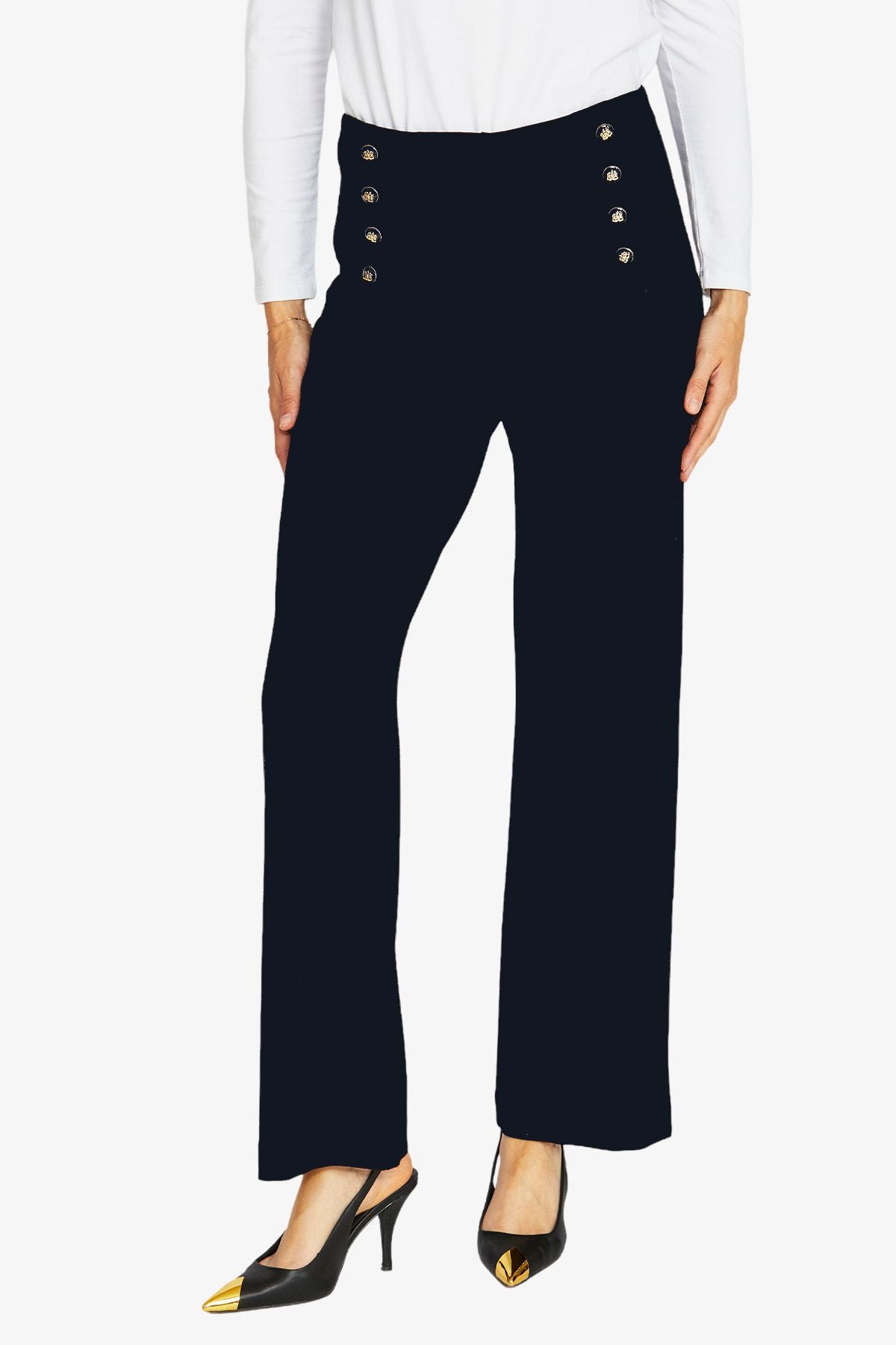 Womens Marina Pontebutton Pant Navy P605729