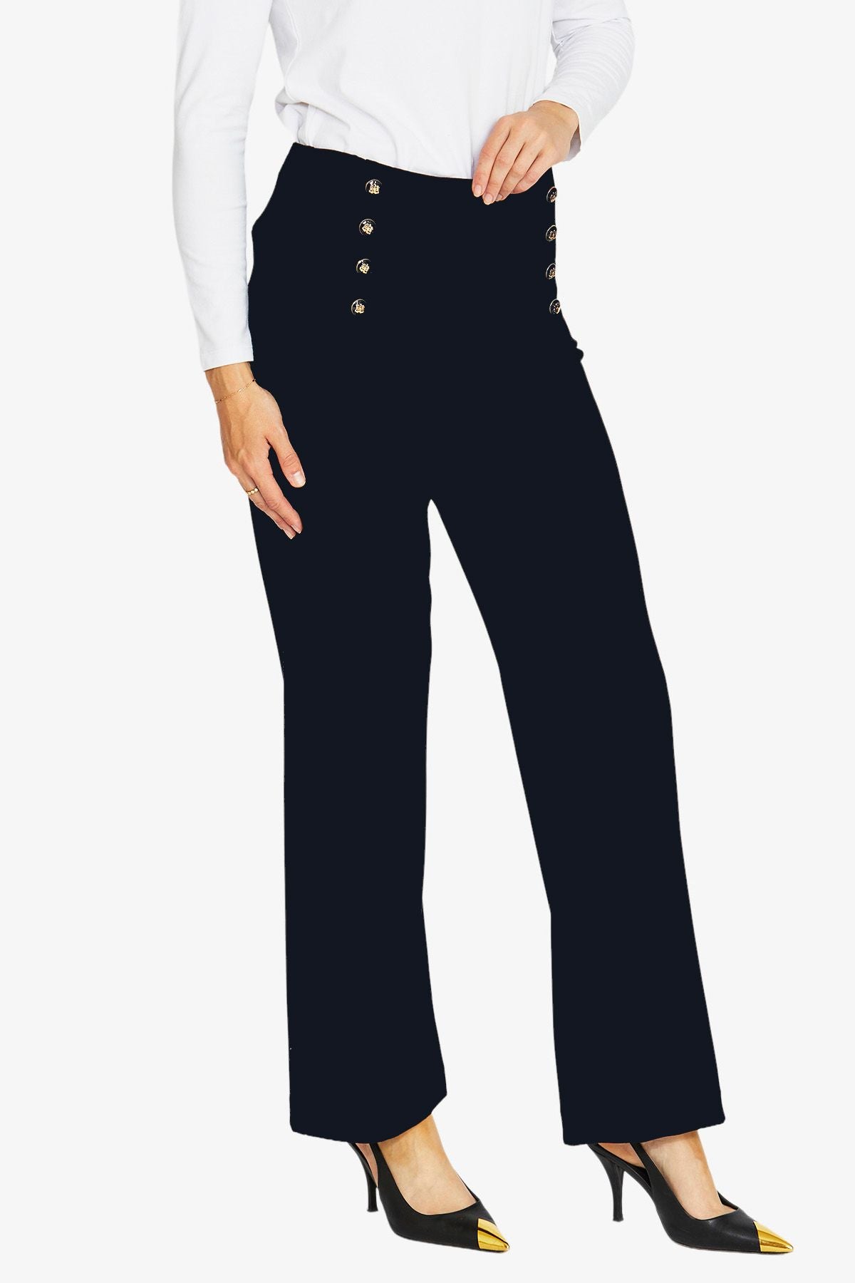 Womens Marina Pontebutton Pant Navy P605729