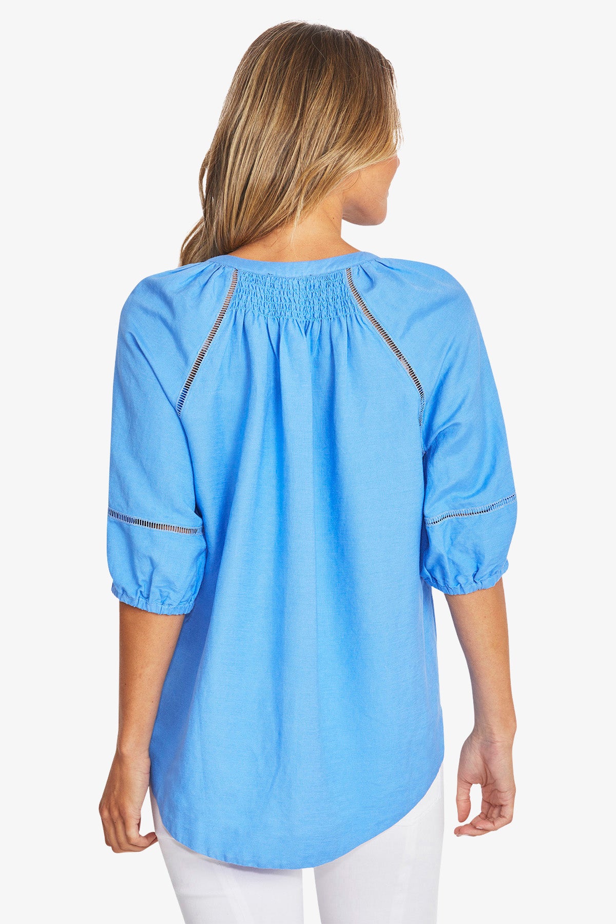 Womens Mila Top Blue P595345