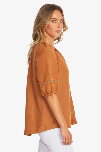 Mila Top in Biscotti