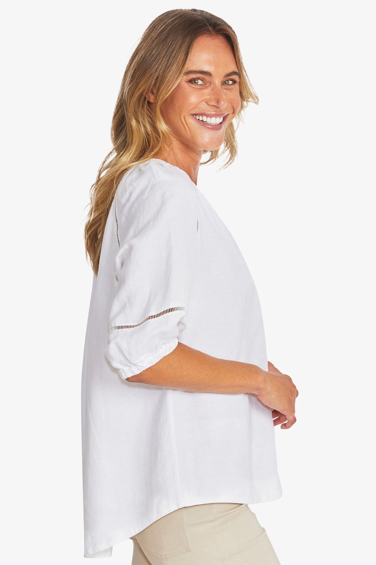 Mila Top in White