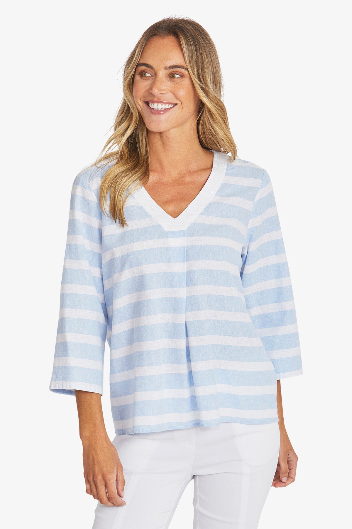 Womens Miranda Top Blue P595316