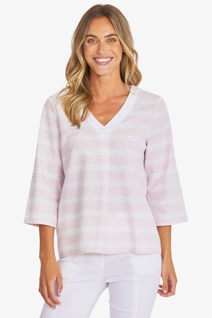 Womens Miranda Top Pink P595316