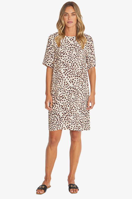 Ocelot Dress in Multi