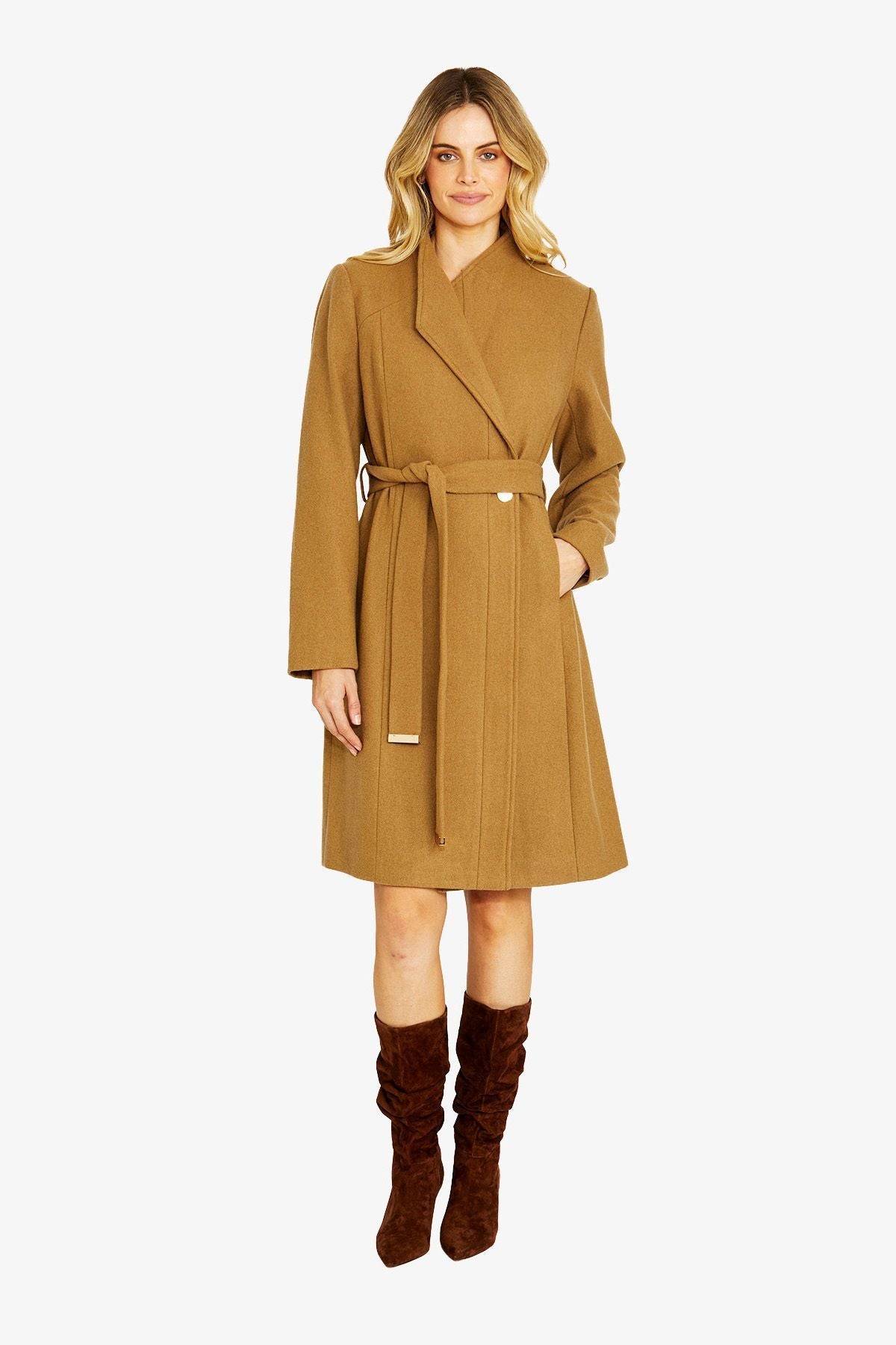 Womens Oxford Coat Brown P605410