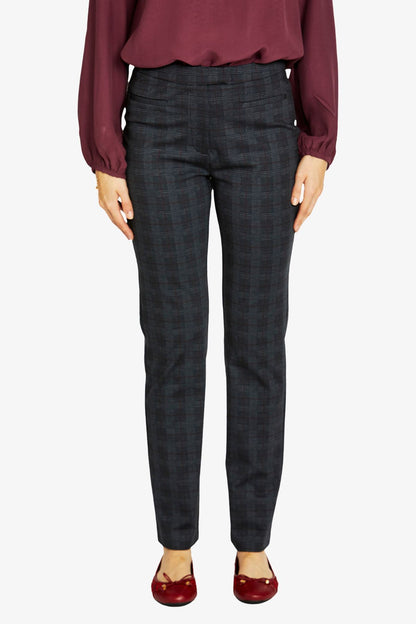 Womens Pablo Check Pant Grey P605719