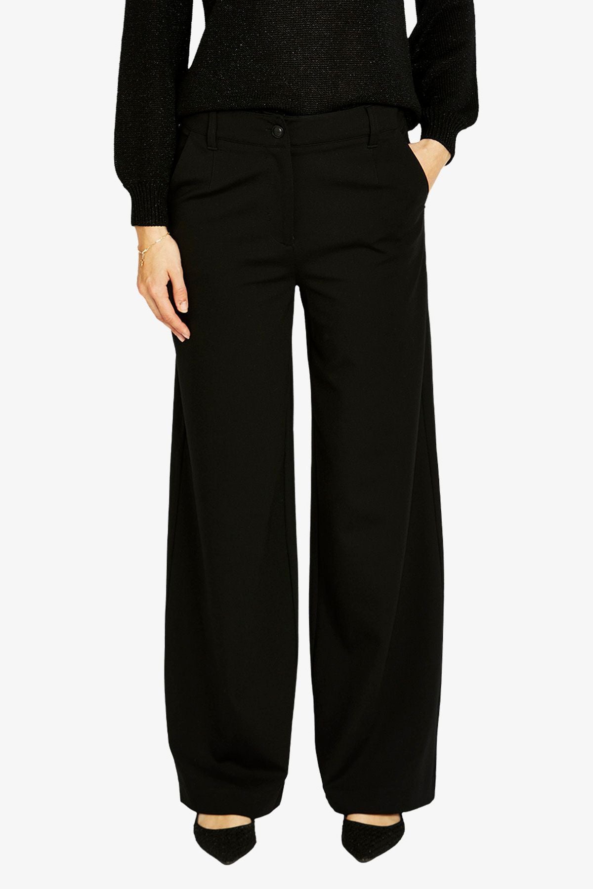 Womens Pampontewidelegpant Black P605702