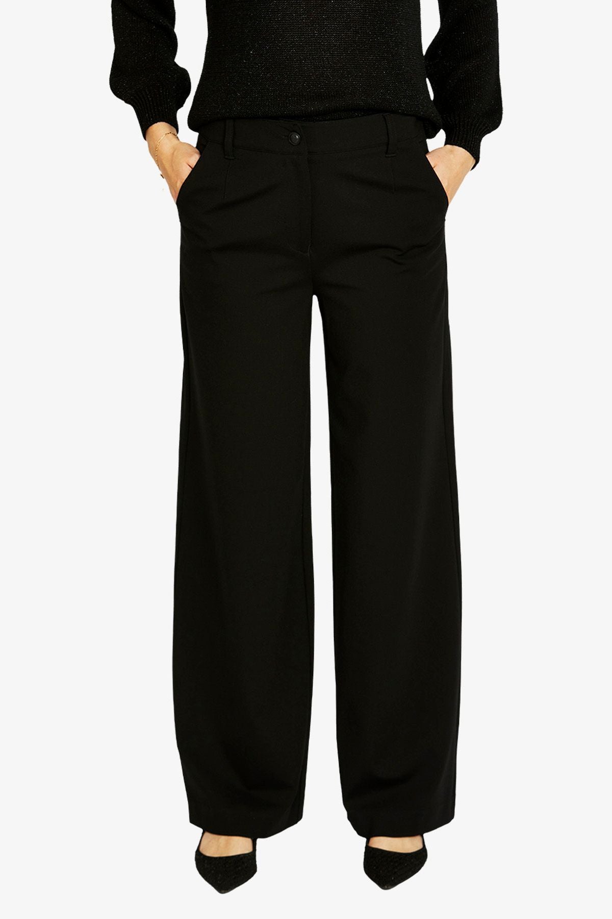 Womens Pampontewidelegpant Black P605702