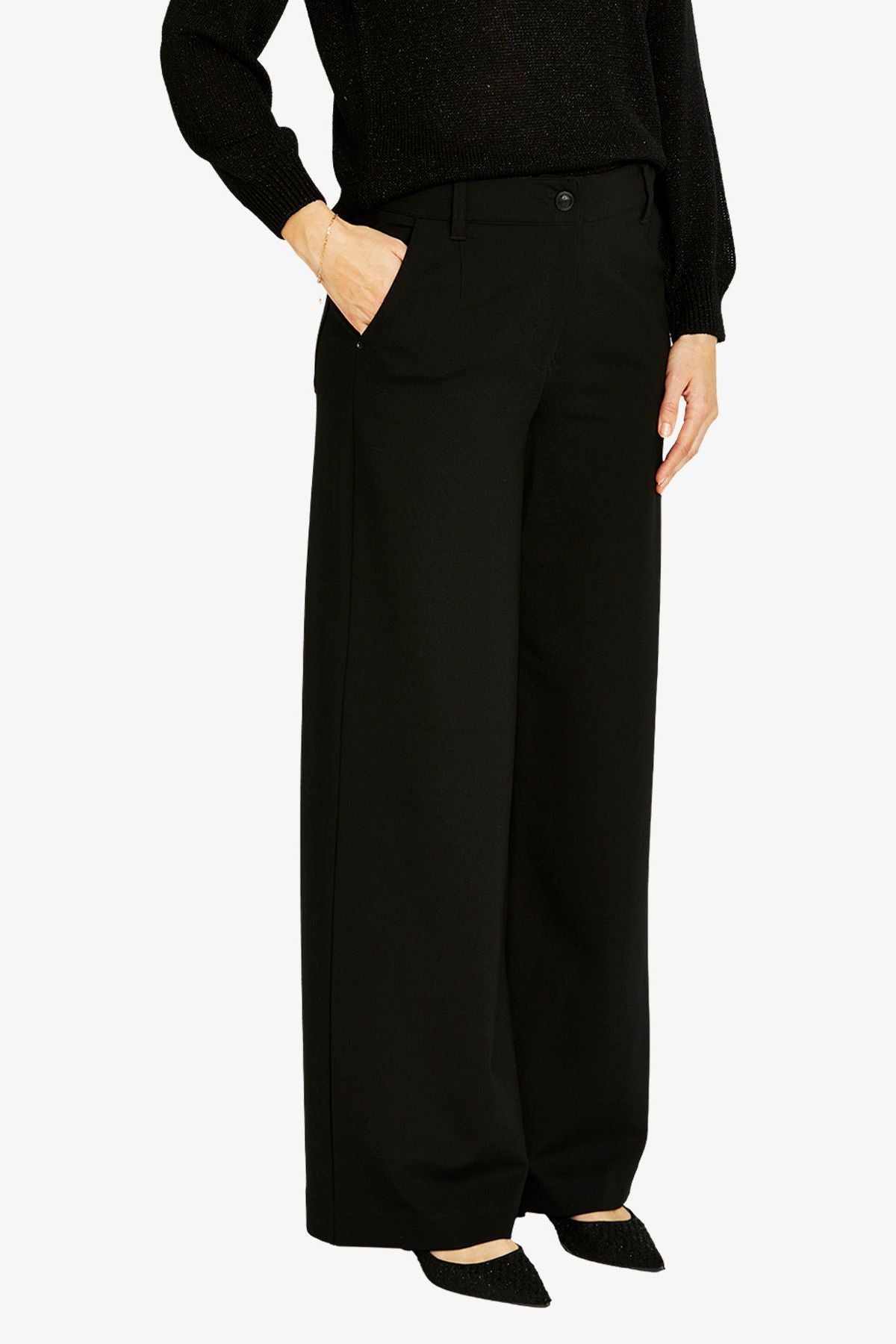 Womens Pampontewidelegpant Black P605702