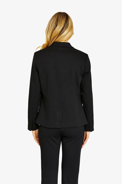 Womens Parton Ponte Blazer Black P605426