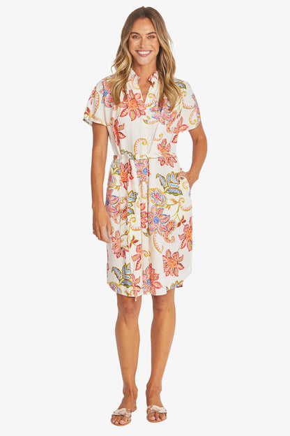 Womens Pascale Dress Multicolor P595564