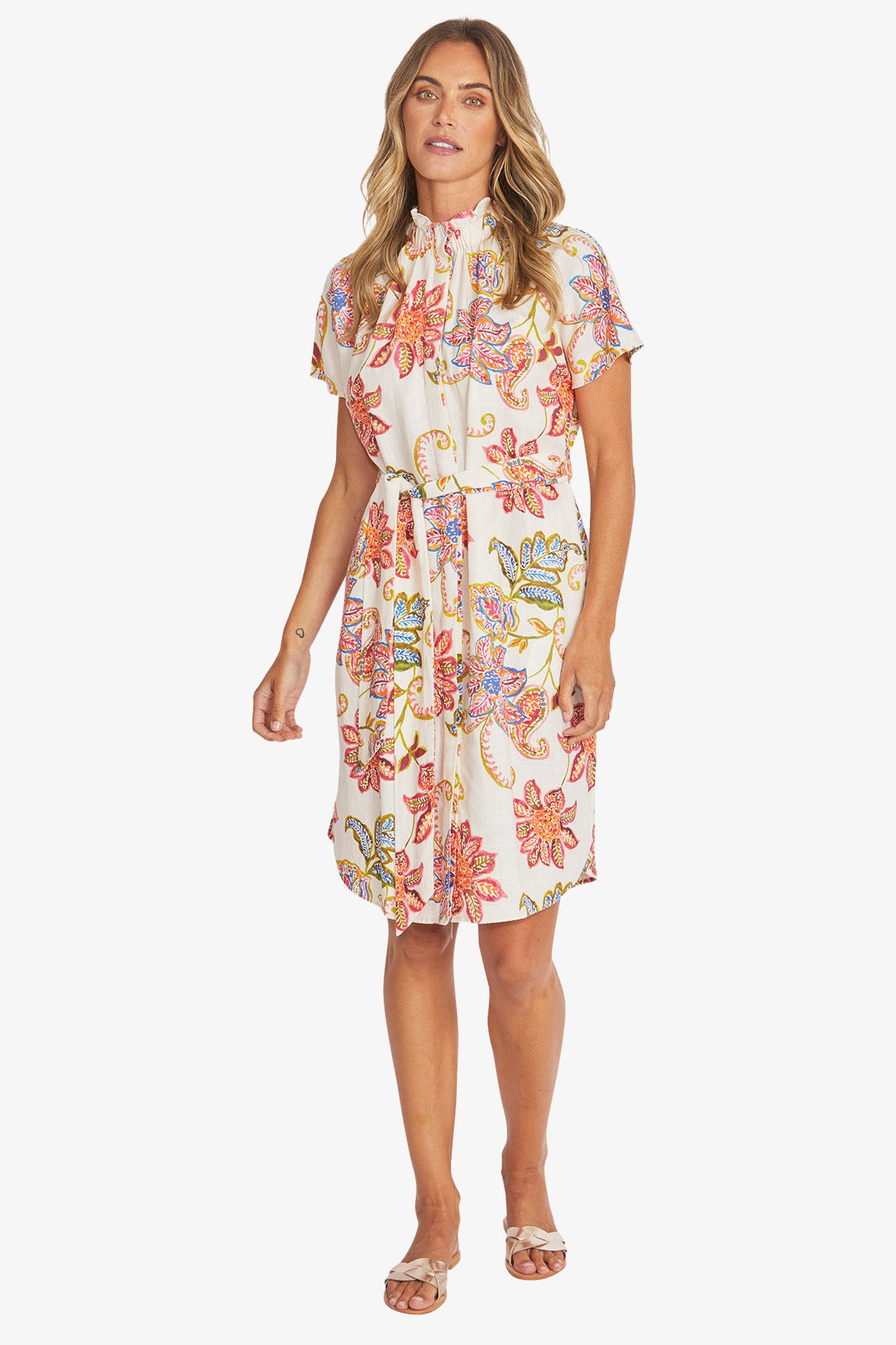 Womens Pascale Dress Multicolor P595564