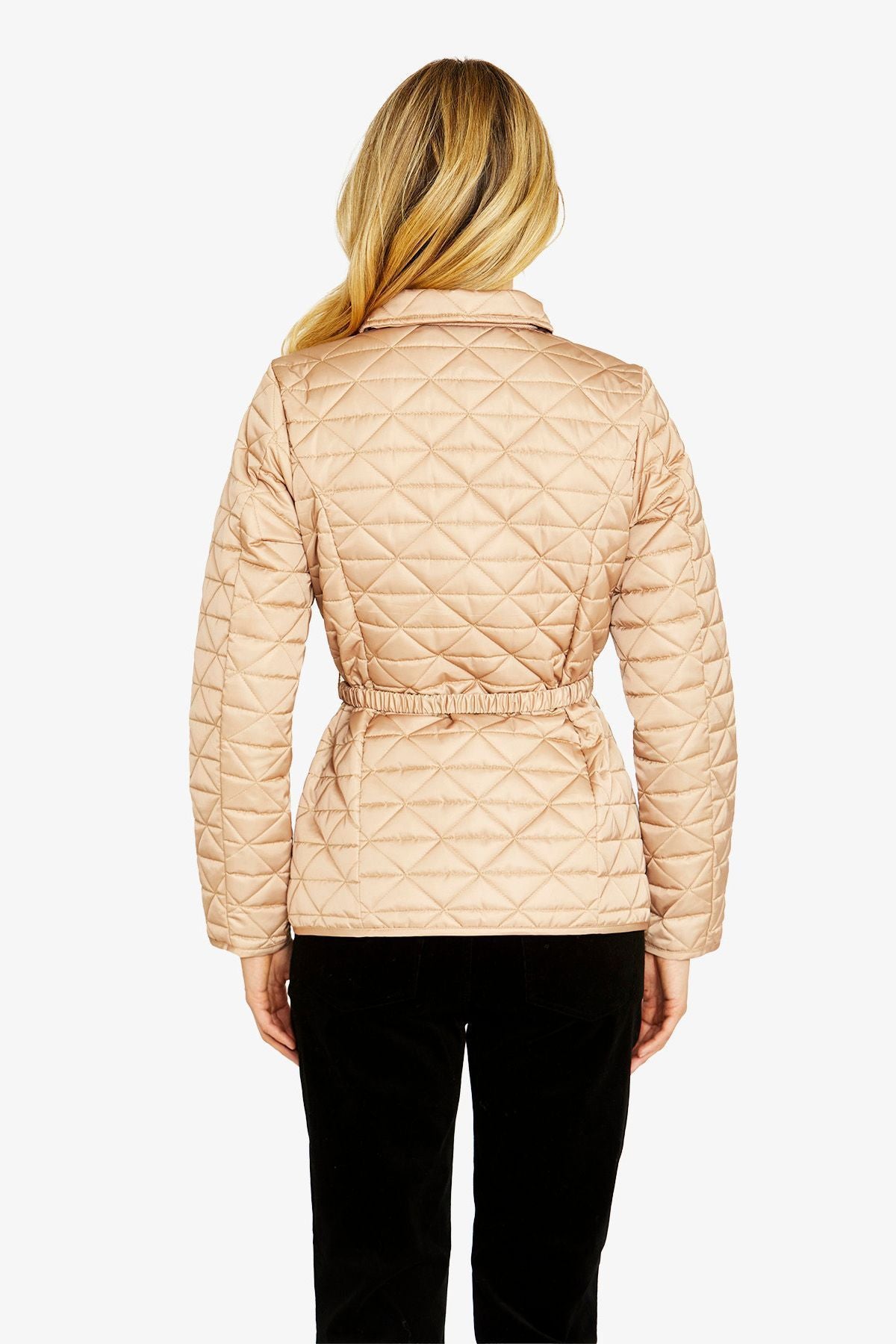 Womens Pippaquiltedpufferjacket Beige P605421