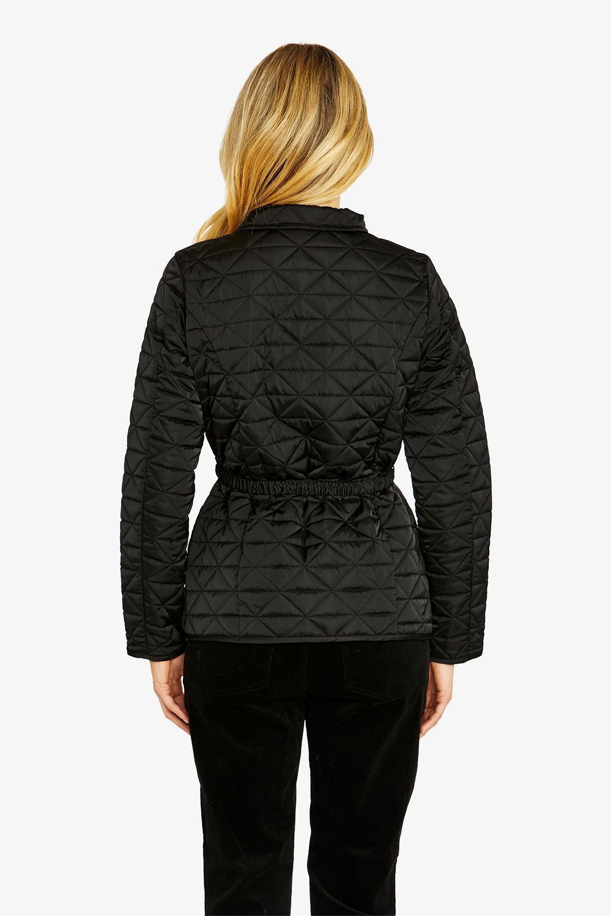 Womens Pippaquiltedpufferjacket Black P605421