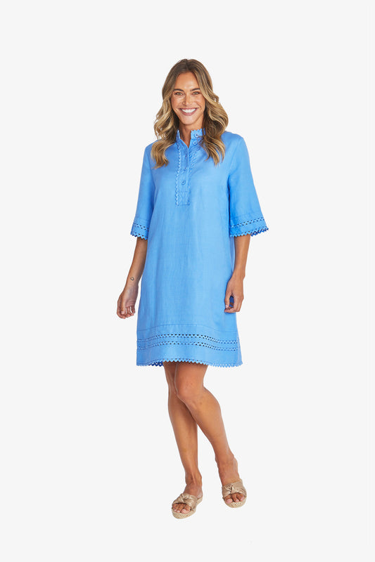 Womens Rickie Dress Blue P595559