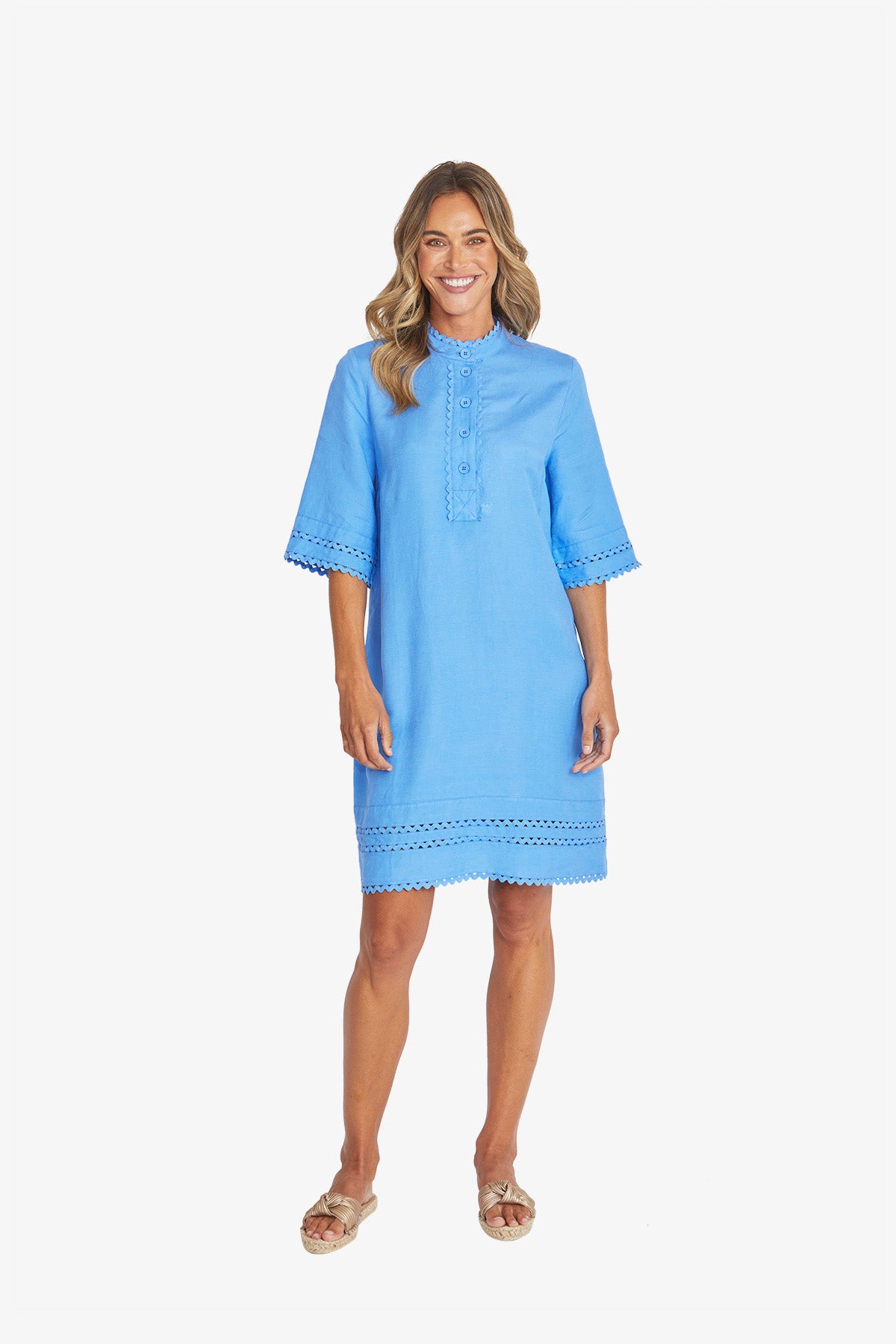 Womens Rickie Dress Blue P595559