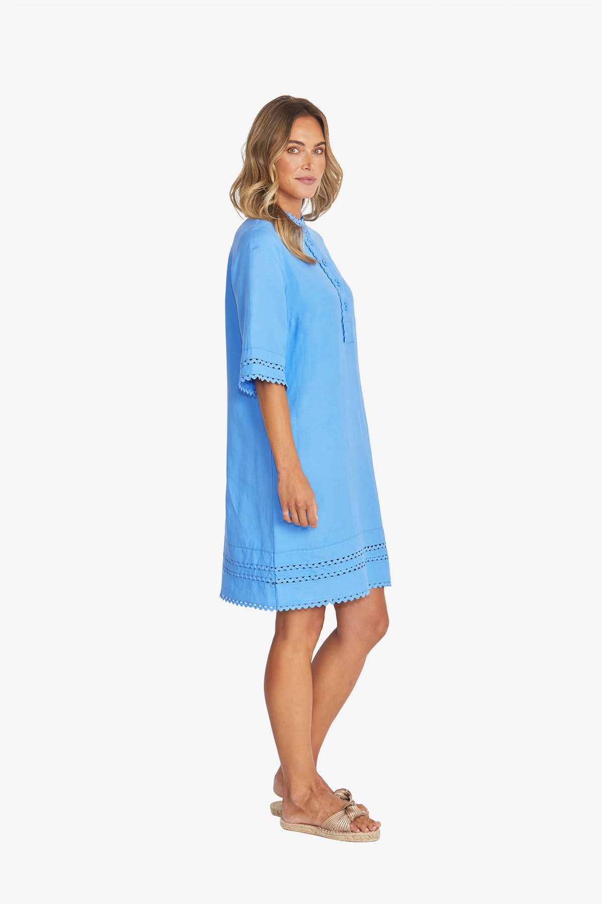 Womens Rickie Dress Blue P595559