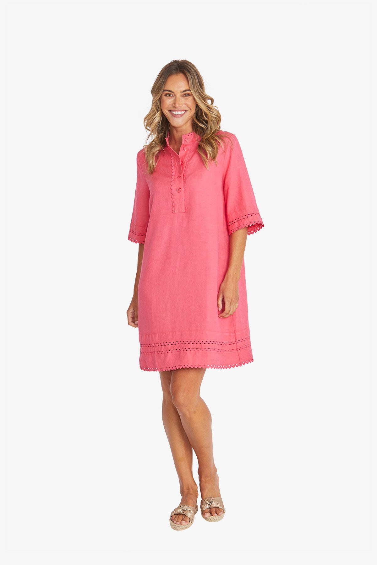 Womens Rickie Dress Pink P595559