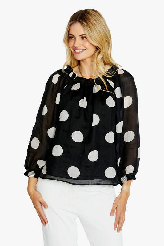Womens Rory Off Shoulder Blouse Multicolor P615345