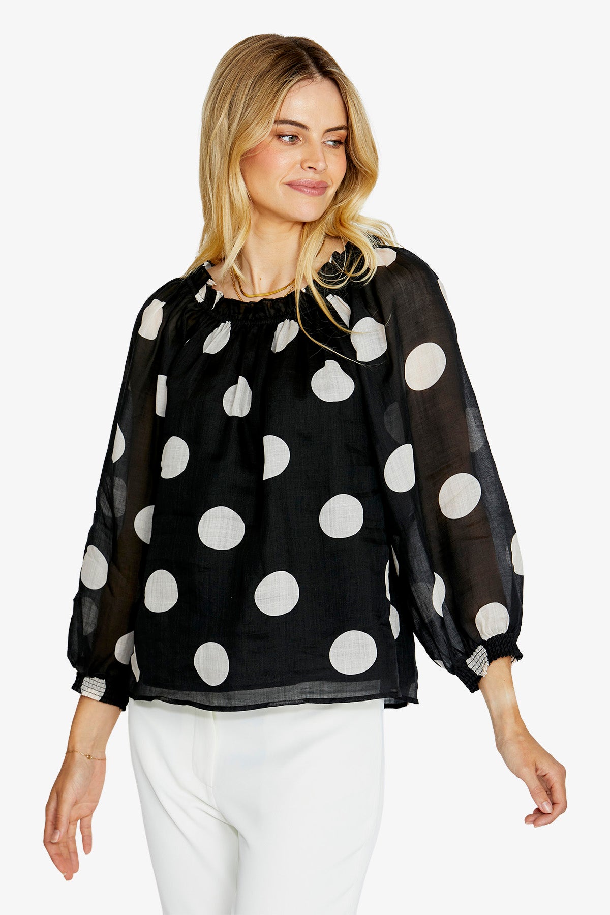 Womens Rory Off Shoulder Blouse Multicolor P615345