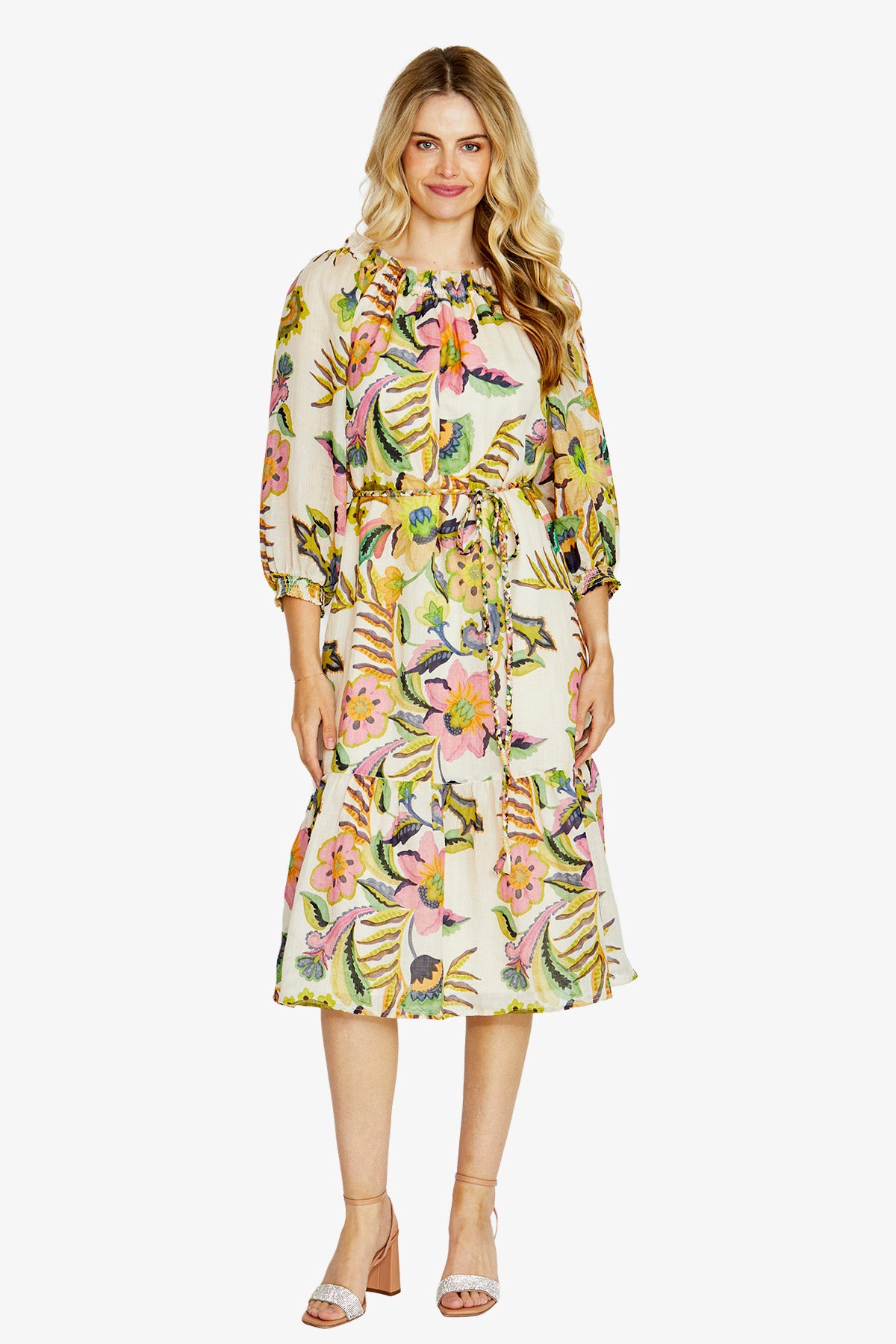 Womens Rory Off Shoulder Dress Multicolor P615533
