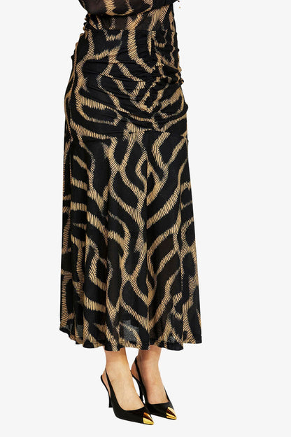 Womens Savannah Mesh Skirt Black P605610