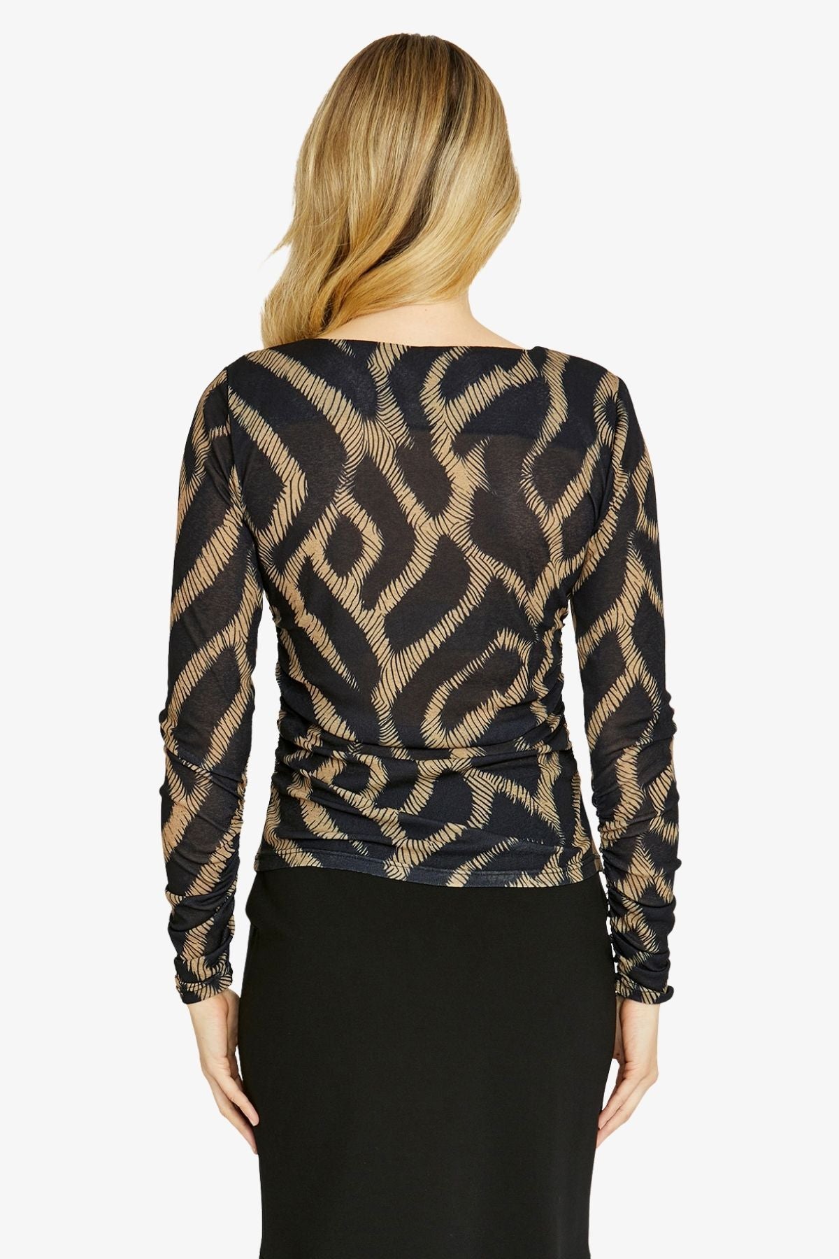Womens Savannah Mesh Top Multicolor P605331