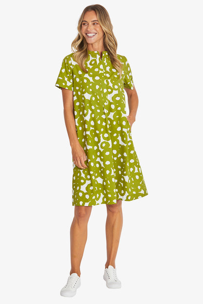 Womens Selma Dress Multicolor P595514