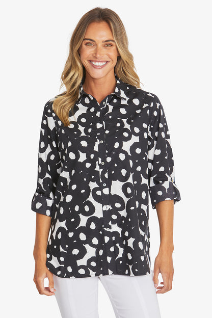 Womens Selma Shirt Black P595338