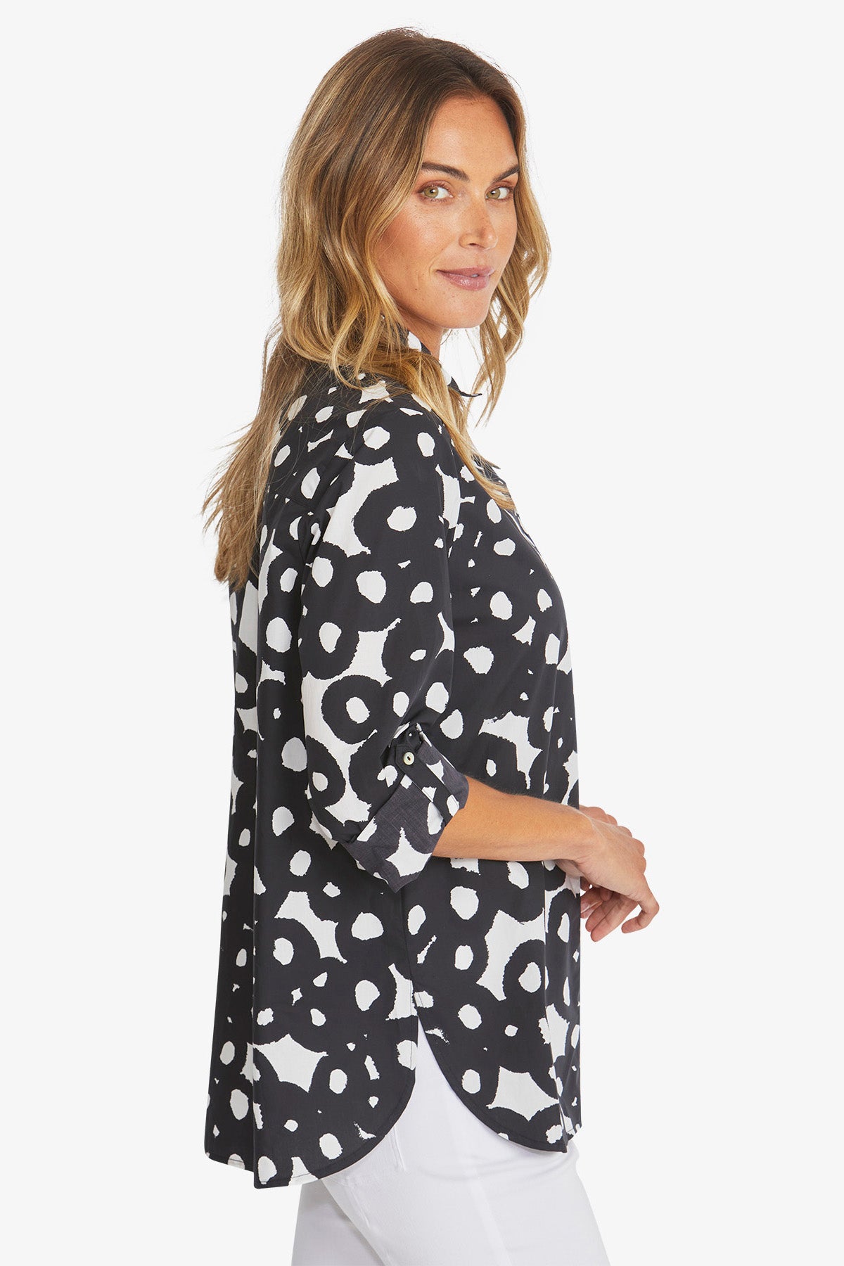 Womens Selma Shirt Black P595338