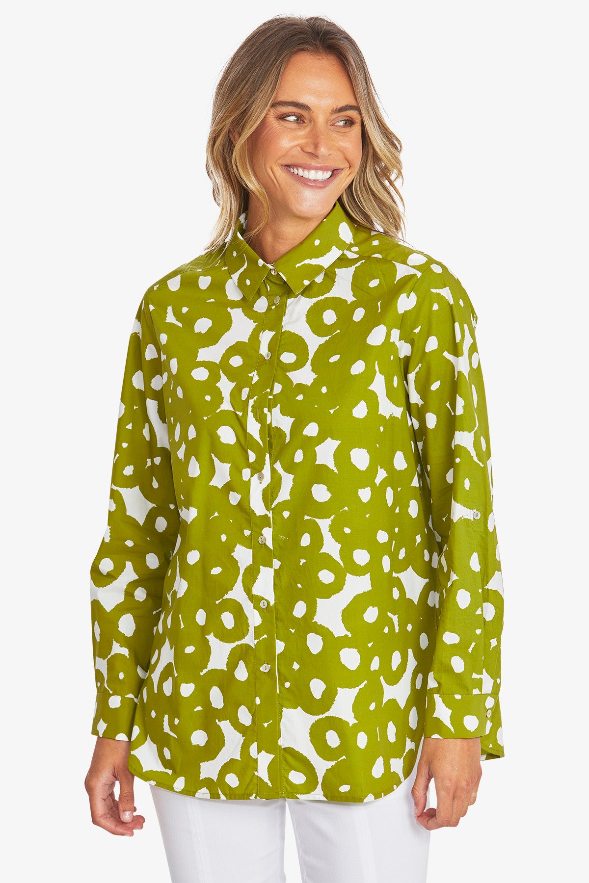 Womens Selma Shirt Green P595338
