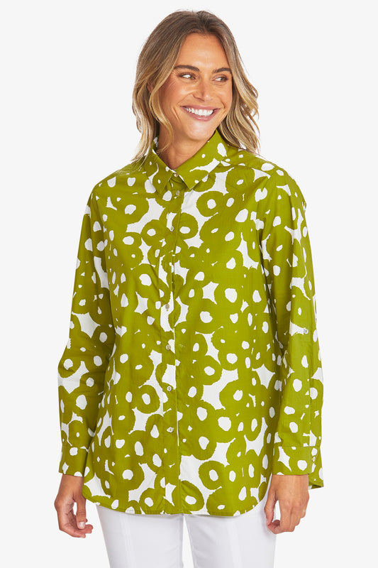 Womens Selma Shirt Green P595338