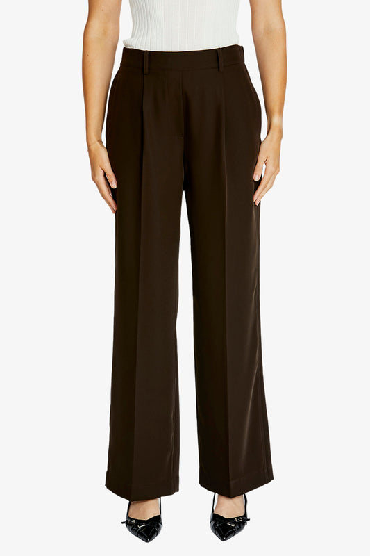 Womens Sisi Classic Trouser Brown P615722