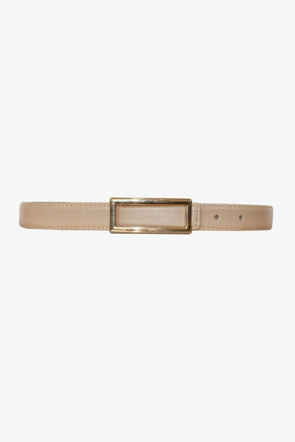 Womens Sophia Thin Belt Beige P605ac5