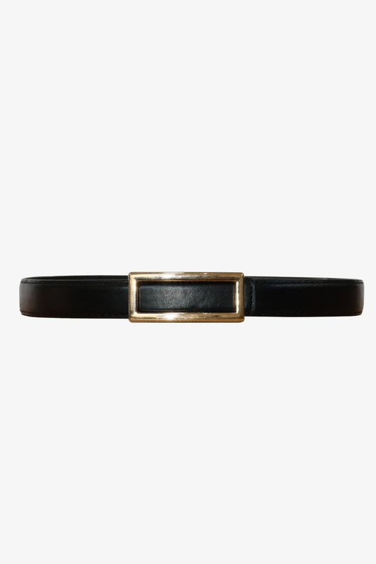 Womens Sophia Thin Belt Black P605ac5