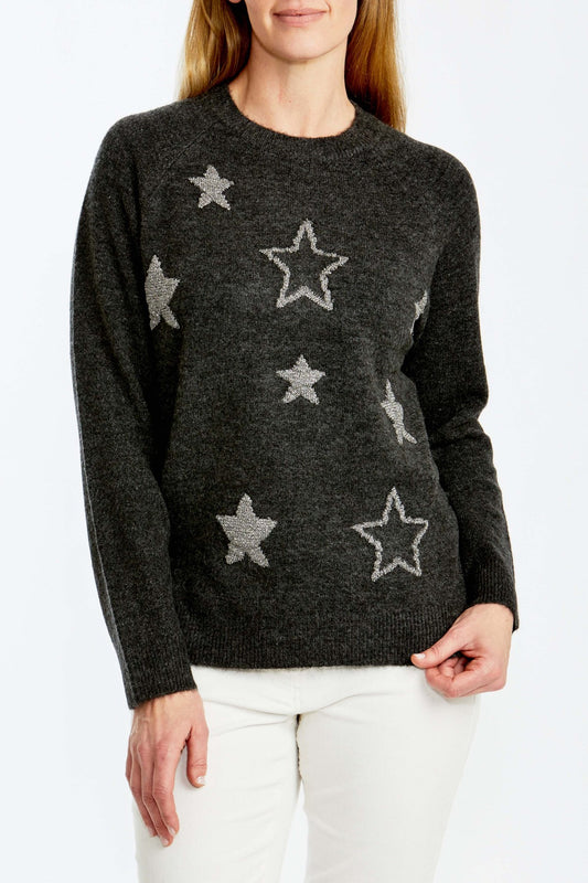 Star Pullover Charcoal / Silver