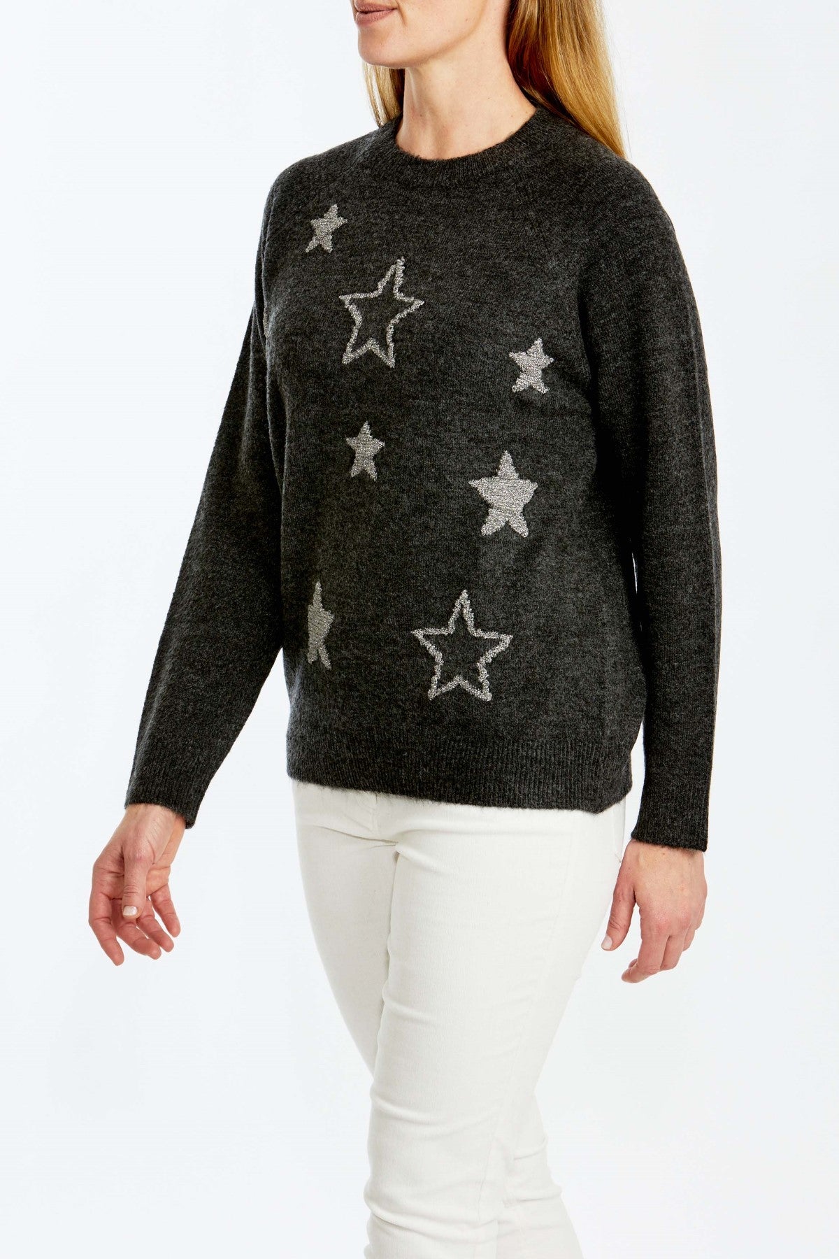 Star Pullover Charcoal / Silver