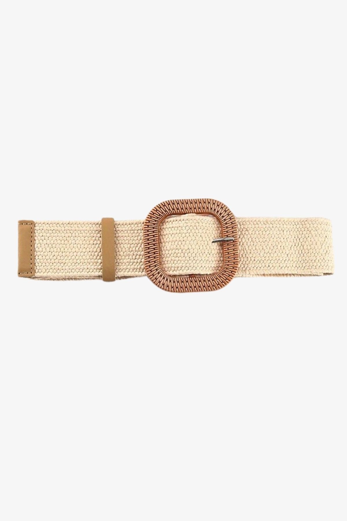 Womens Stretch Belt Beige P595acc1