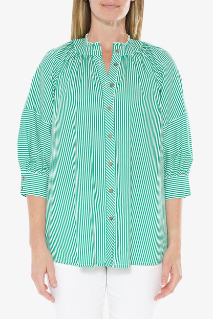 Stripe Shirt White Jelly Bean