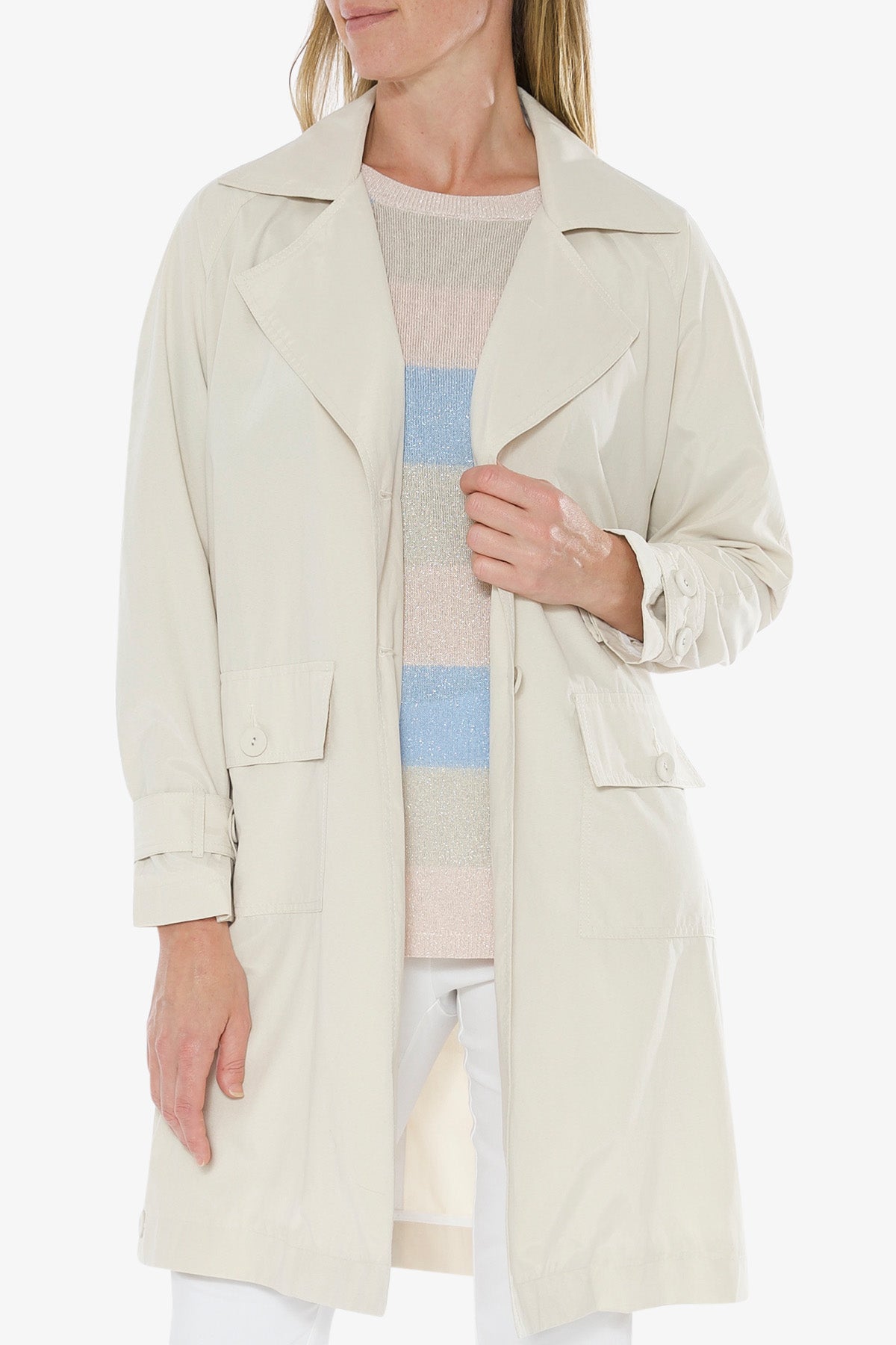 Summer Trench Flax