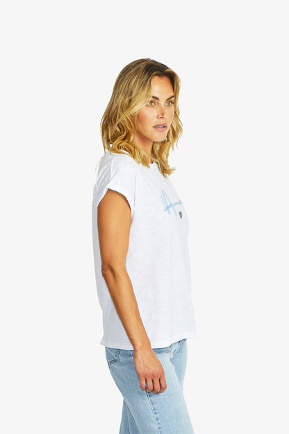 Women's T-Shirt in White | Amore