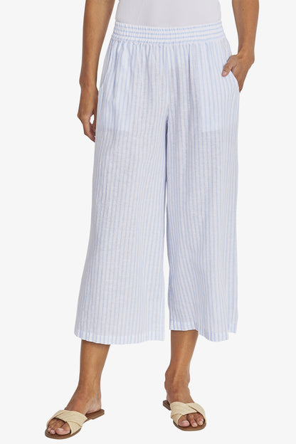 Womens Tamara Stripe Pant White P595709