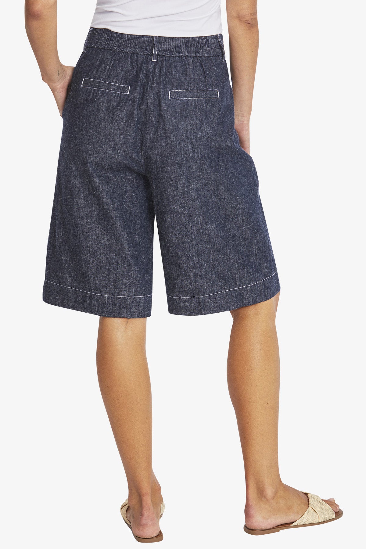 Womens Taylor Culotte Short Navy P595805