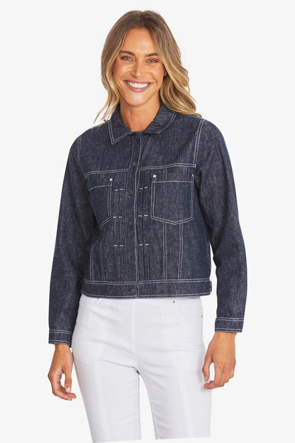 Womens Taylor Jacket Navy P595401