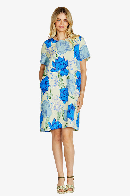 Womens Tessasslvprintshiftdress Multicolor P615515