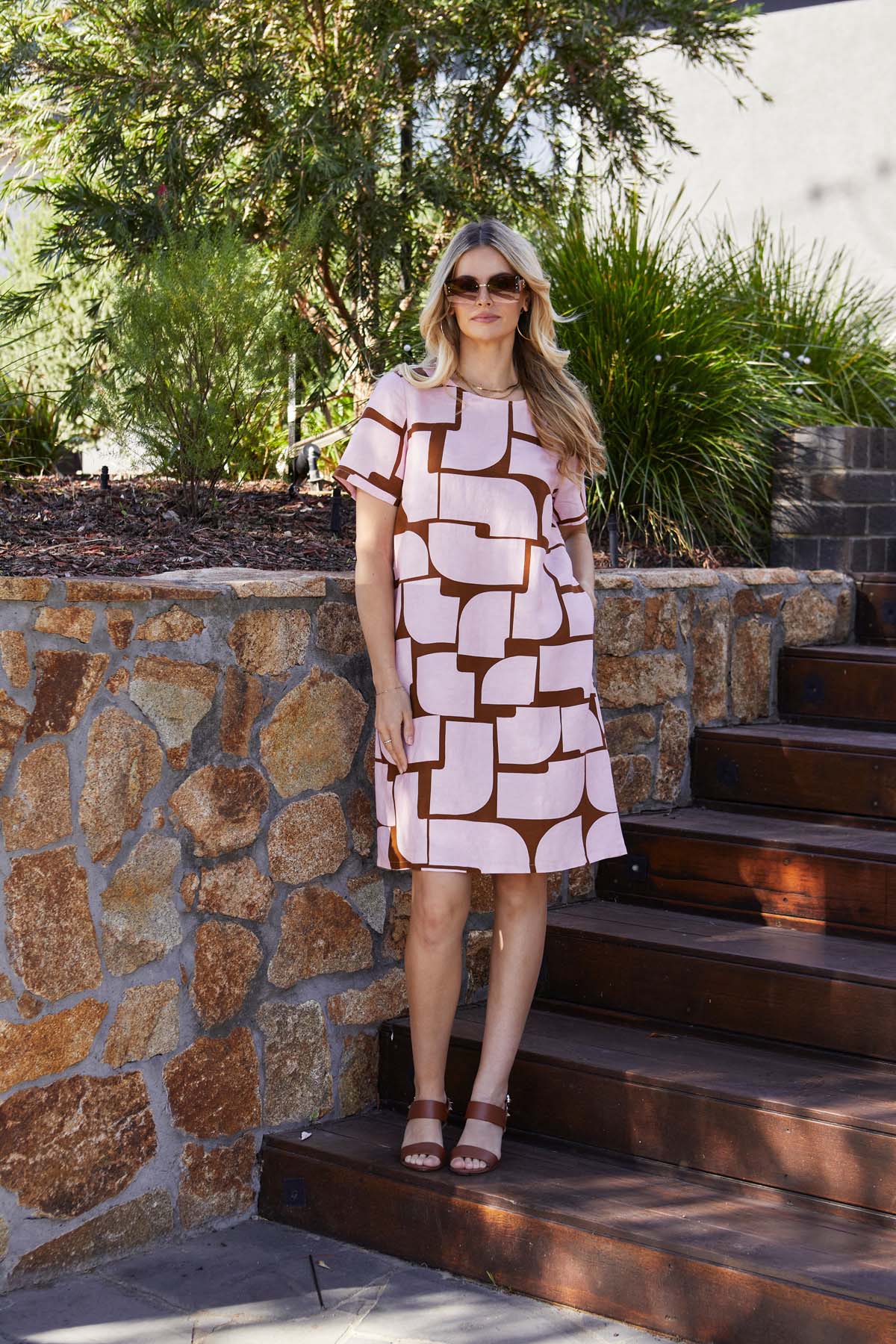 Womens Tessasslvprintshiftdress Multicolor P615515