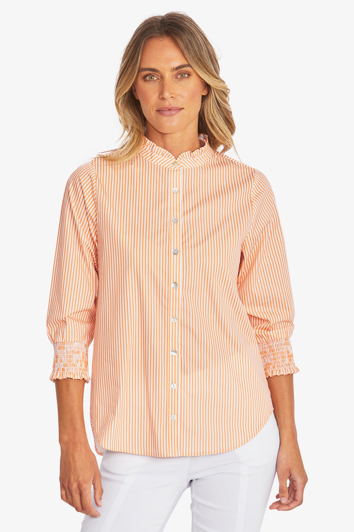 Womens Tilda Blouse Orange P595318