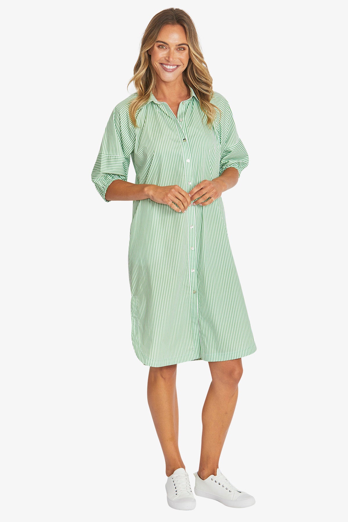 Womens Tilda Dress Green P595556